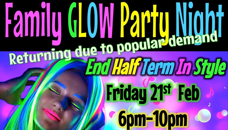 Family Glow Party Night